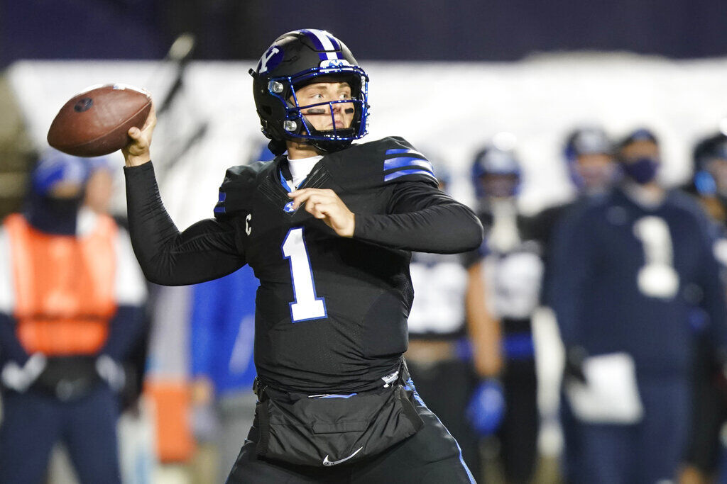 2. N.Y. Jets (2-14) — Zach Wilson, QB, BYU, Jr.